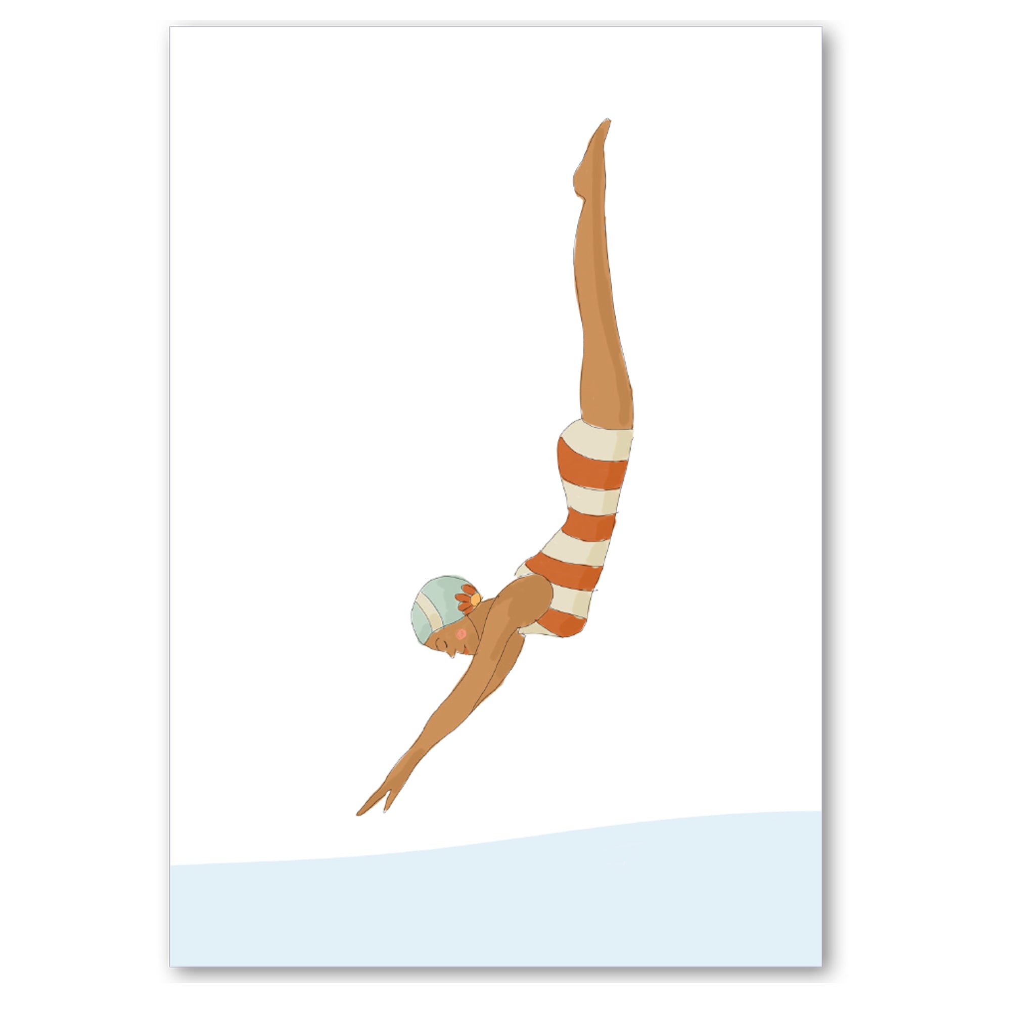 Swim | Art Print A4