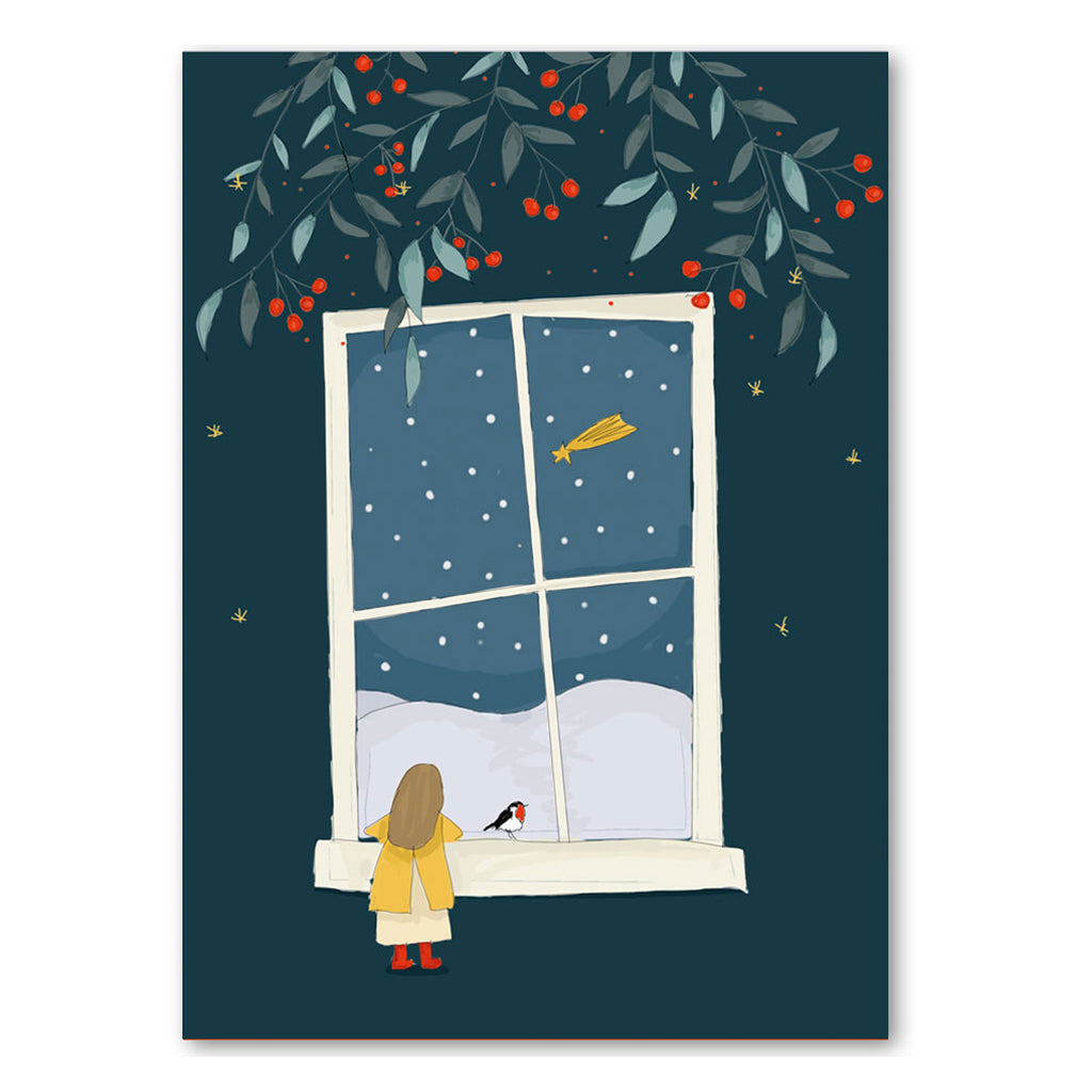 Weihnachtsfenster | Art Print A4