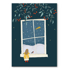 Weihnachtsfenster | Art Print A4