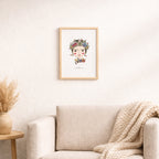 Schöne Frau | Art Print A4
