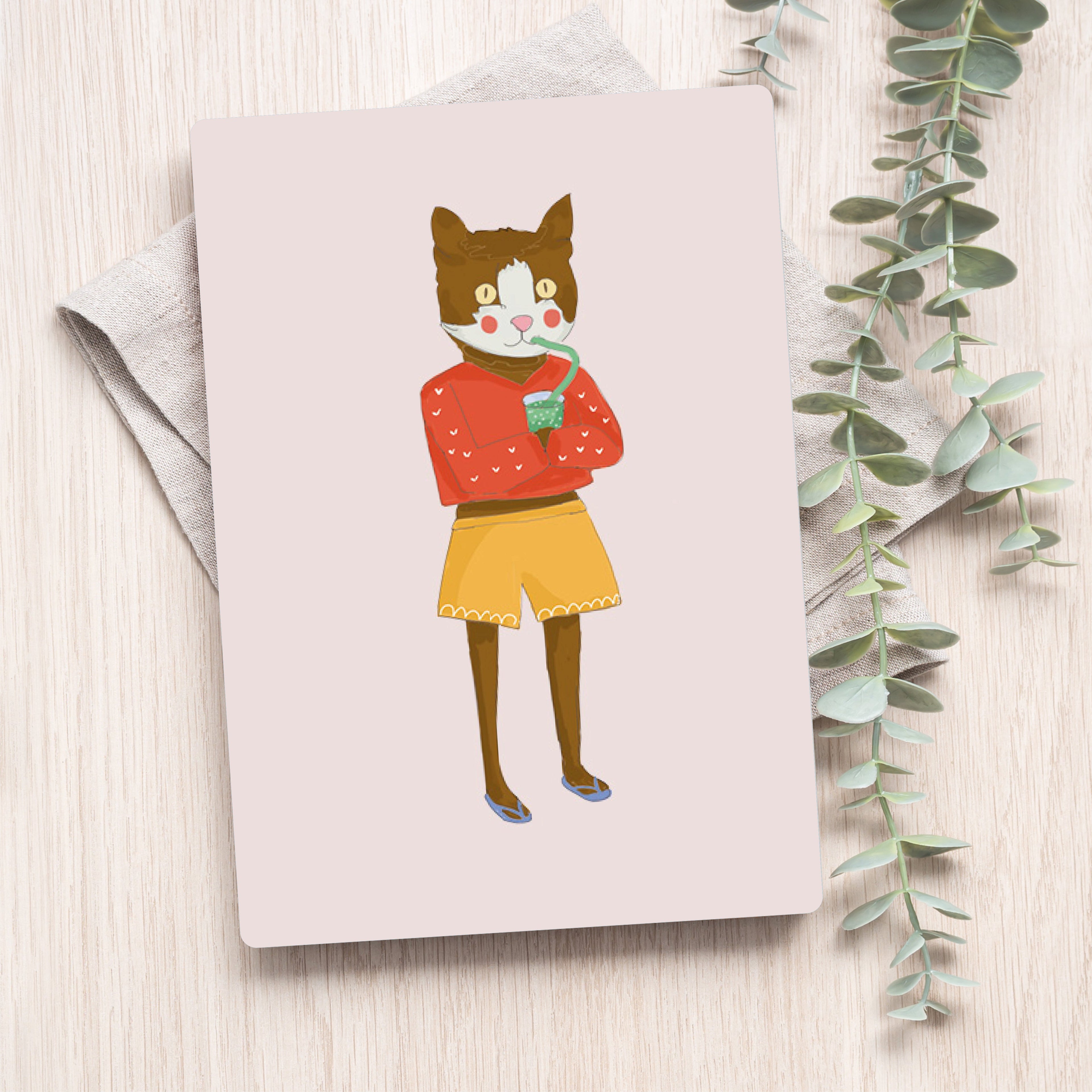 Cool Cat | Brettchen