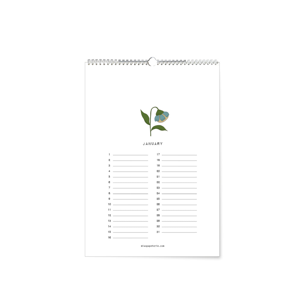 Flowers | Geburtstagskalender