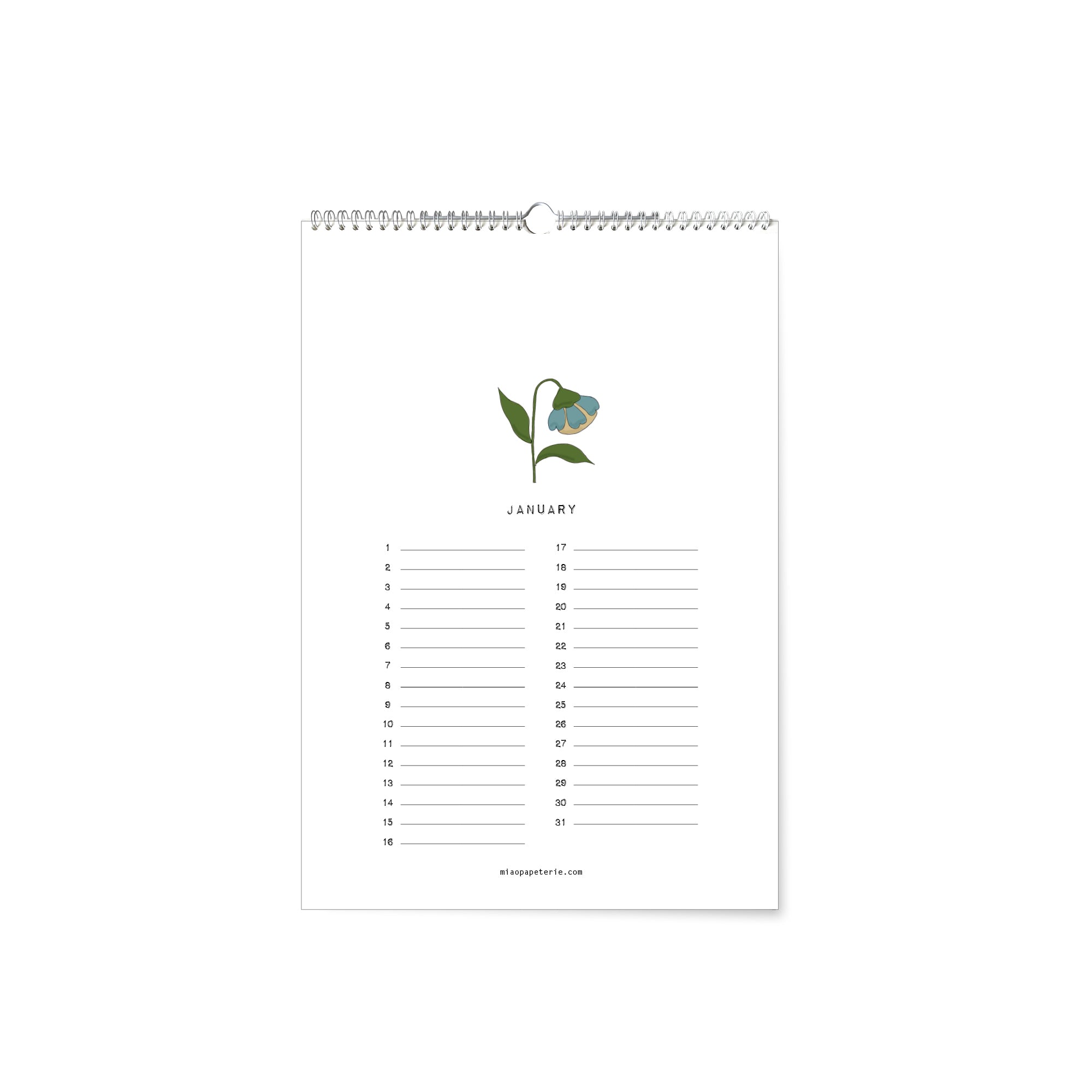 Flowers | Geburtstagskalender