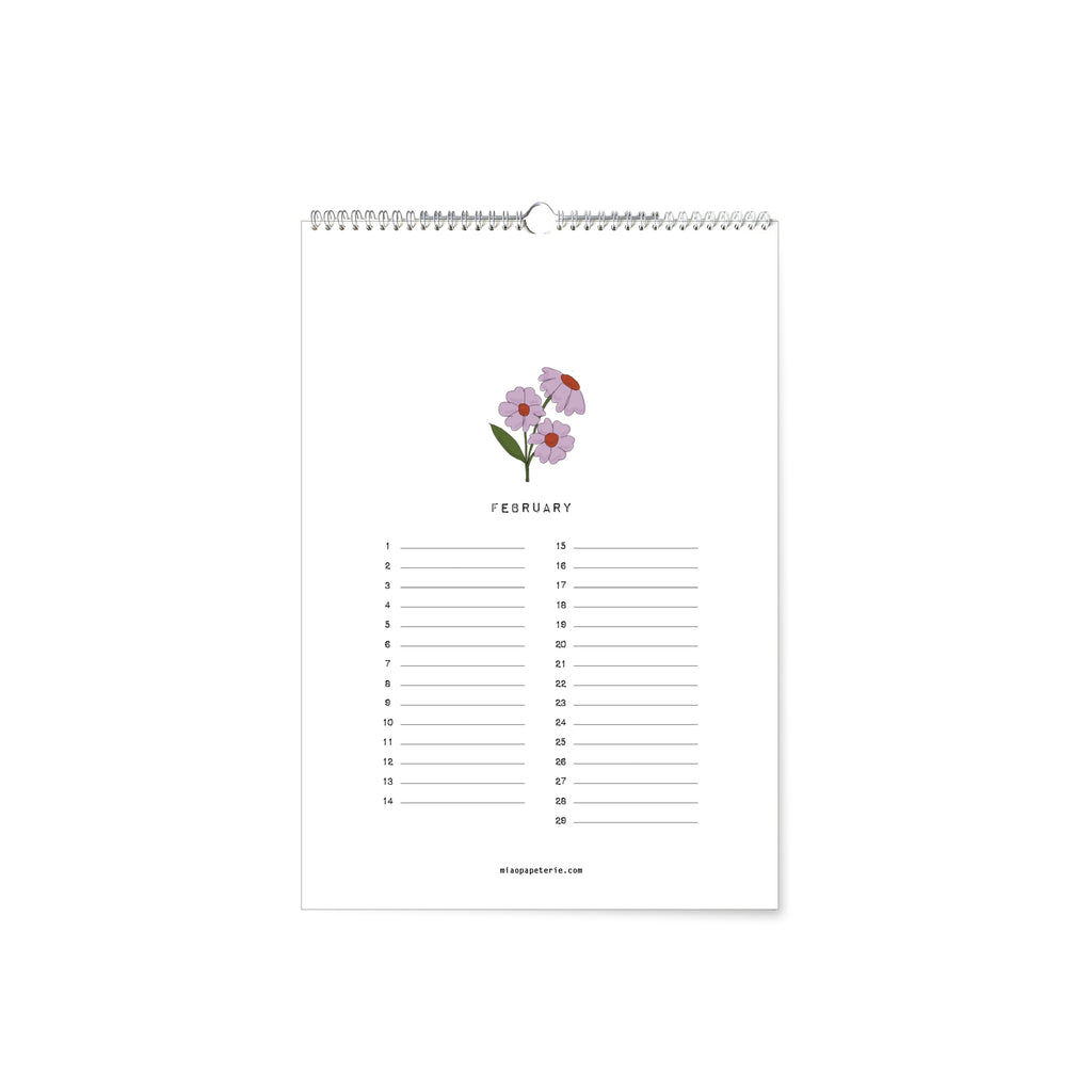 Flowers | Geburtstagskalender