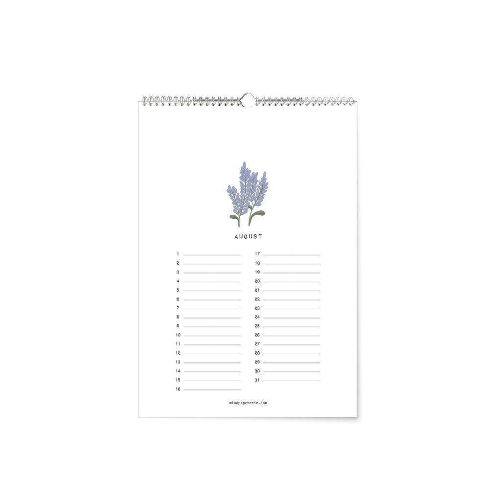 Flowers | Geburtstagskalender