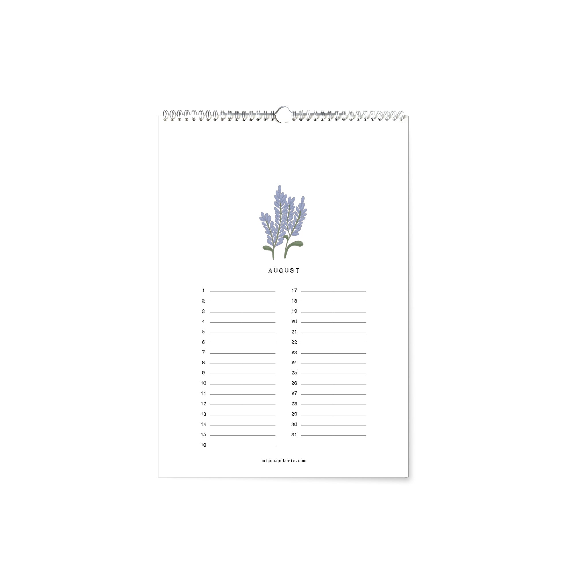Flowers | Geburtstagskalender