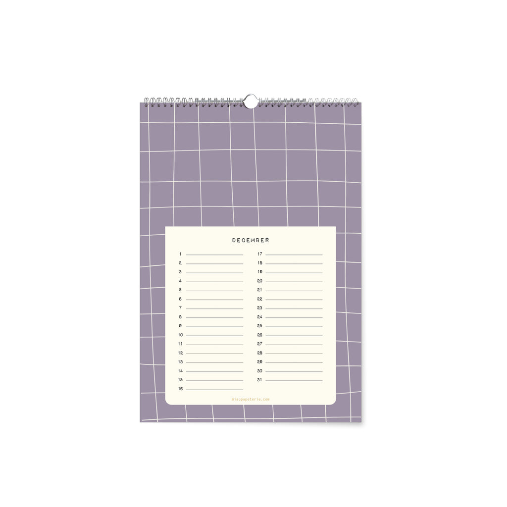 Muster | Geburtstagskalender