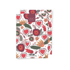 Pattern Heart | Folding Card