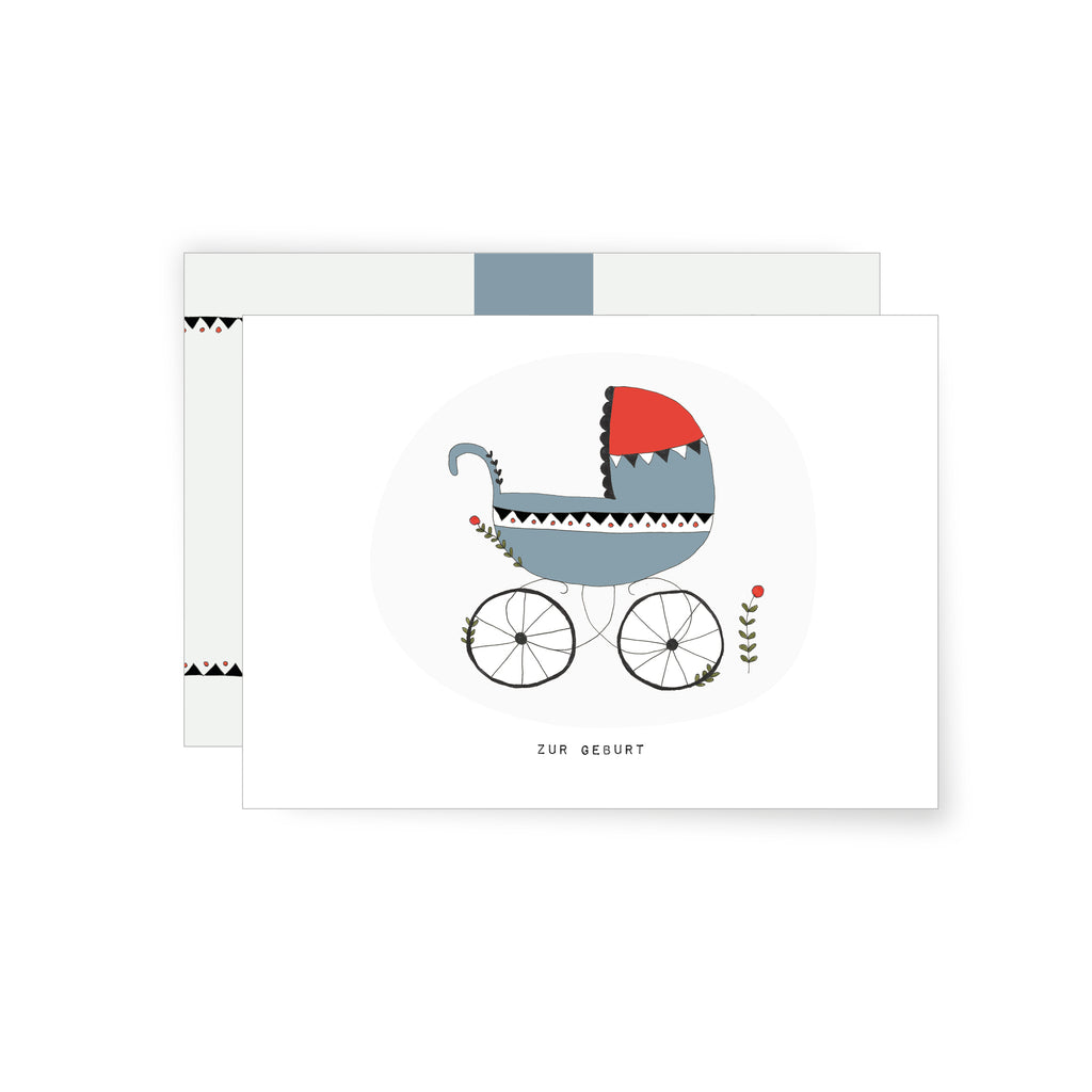 Kinderwagen | Klappkarte