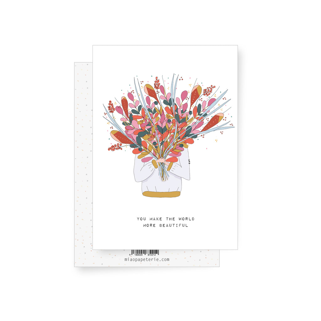 Blumenstrauß | Klappkarte