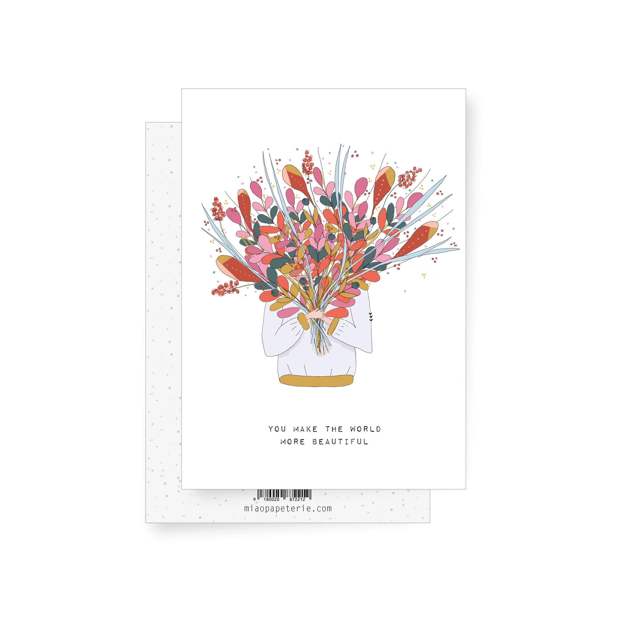 Blumenstrauß | Klappkarte