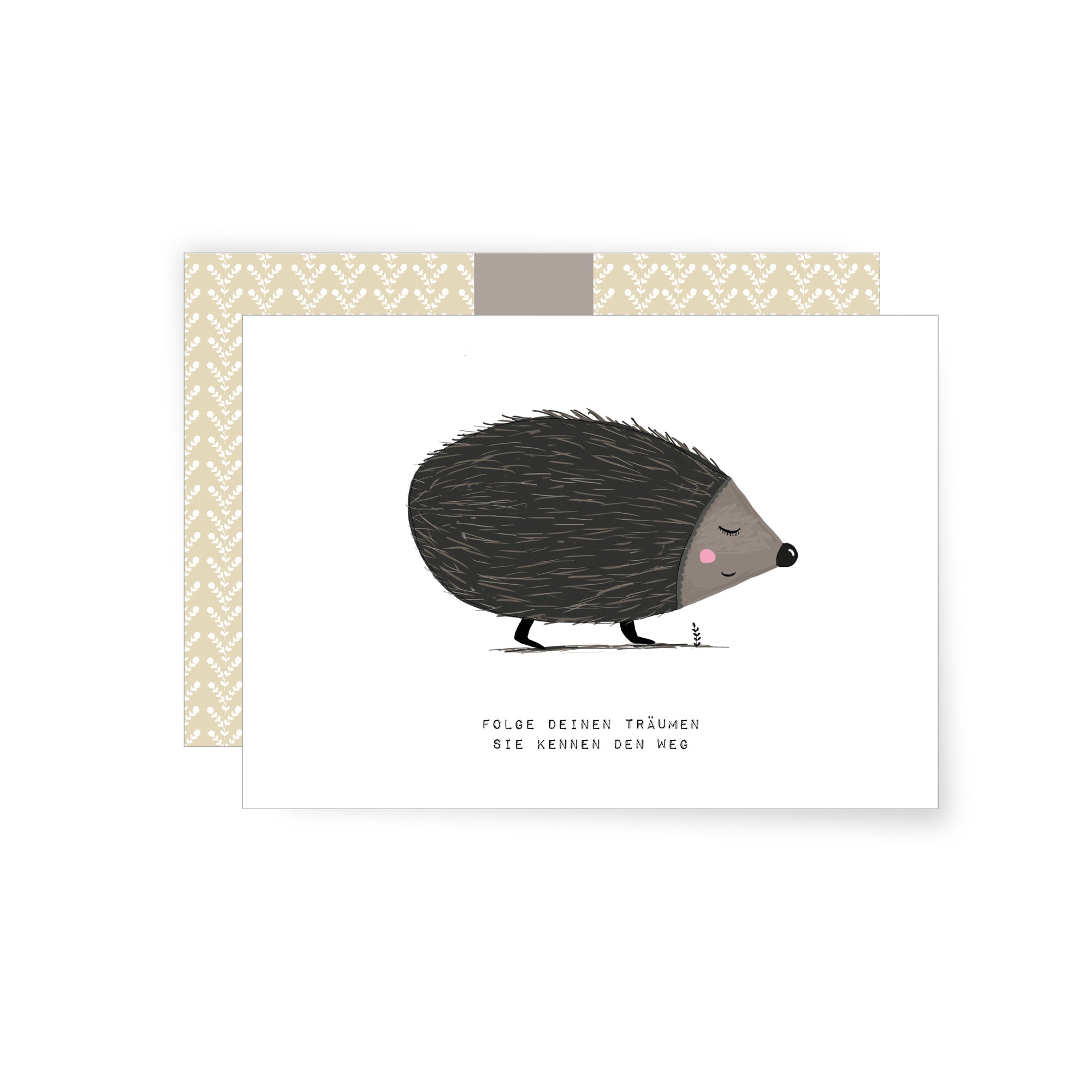 Igel | Klappkarte