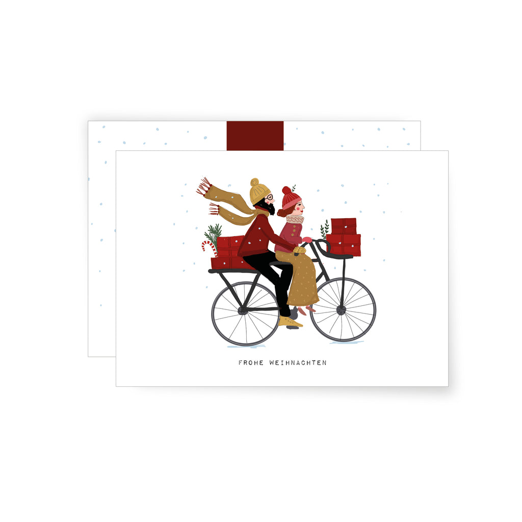 Weihnachtstour | Klappkarte