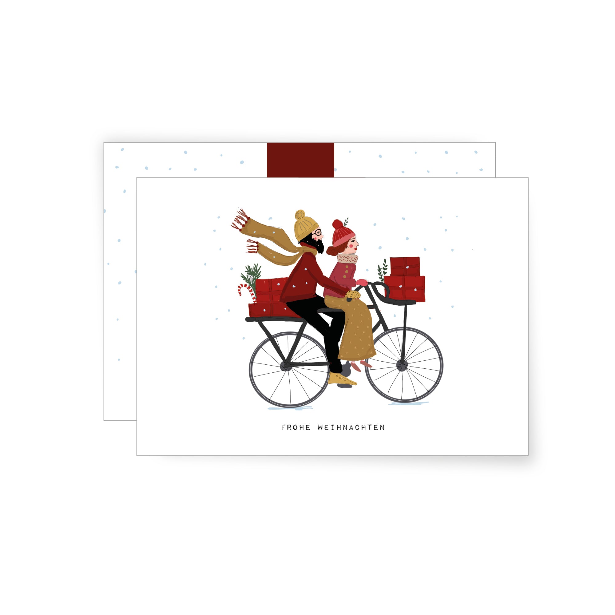 Weihnachtstour | Klappkarte