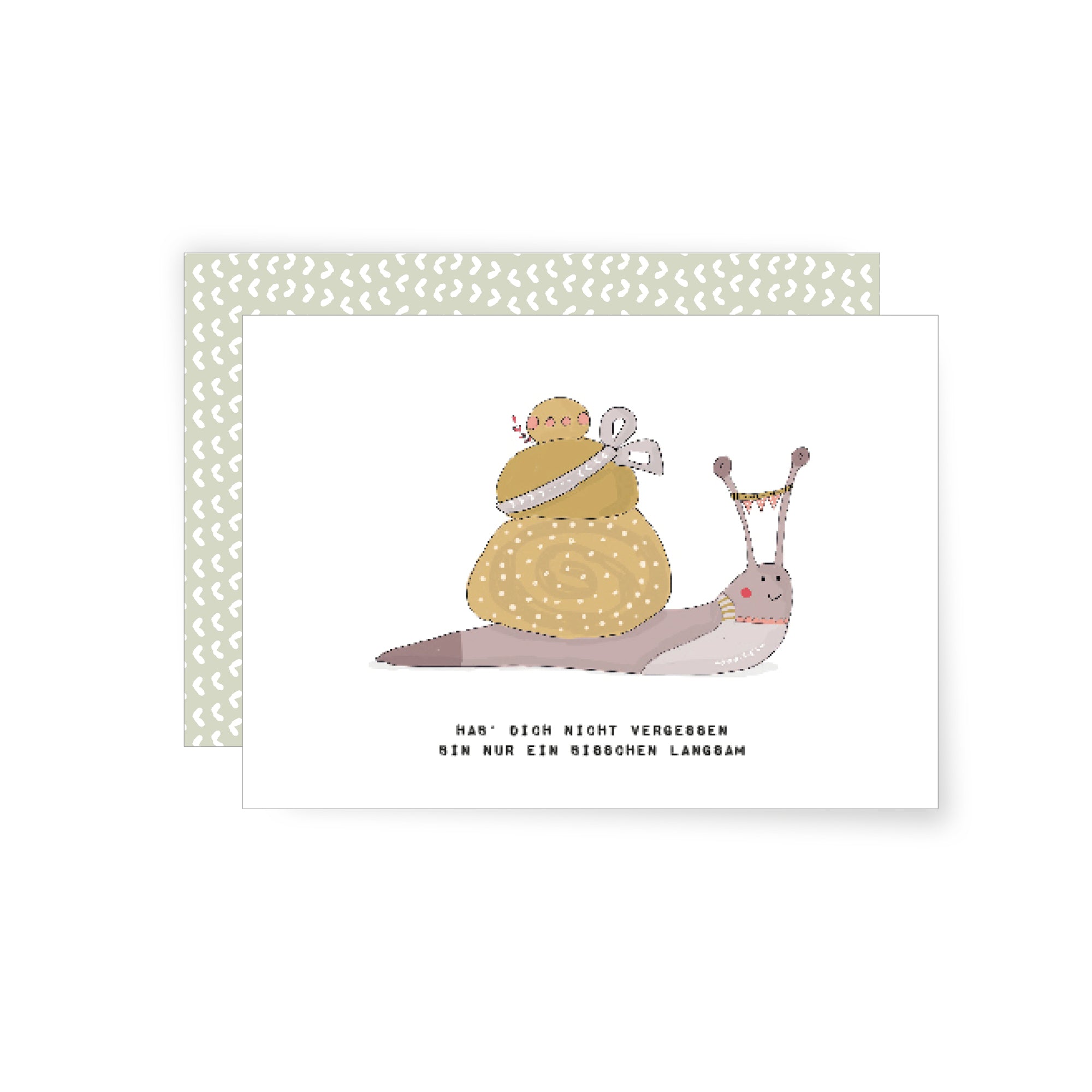 Schnecke | Klappkarte