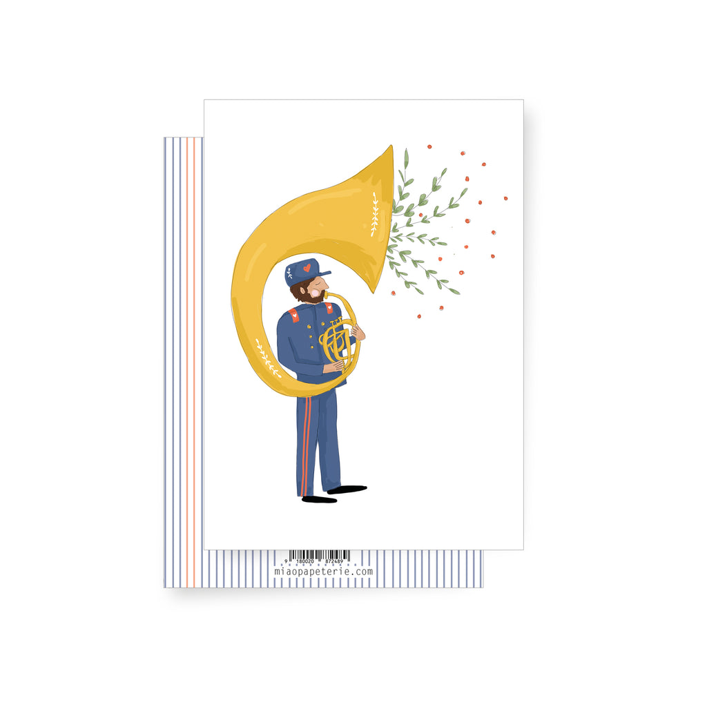 Trumpet | Klappkarte