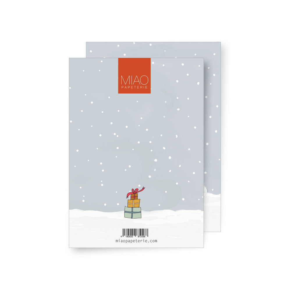 Weihnachtshaus | Klappkarte