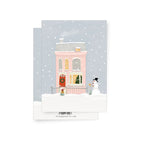 Weihnachtshaus | Klappkarte