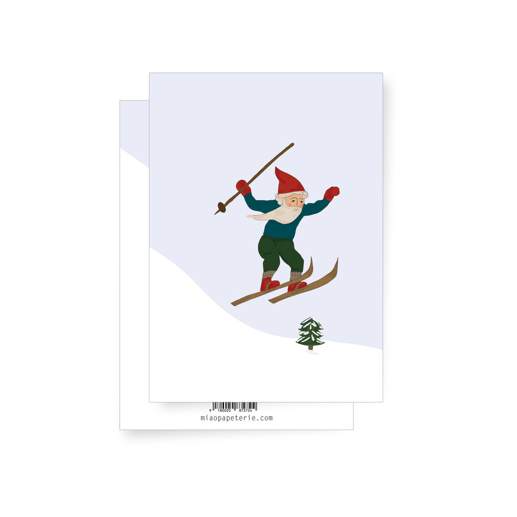 Xmas Zwerg | Klappkarte