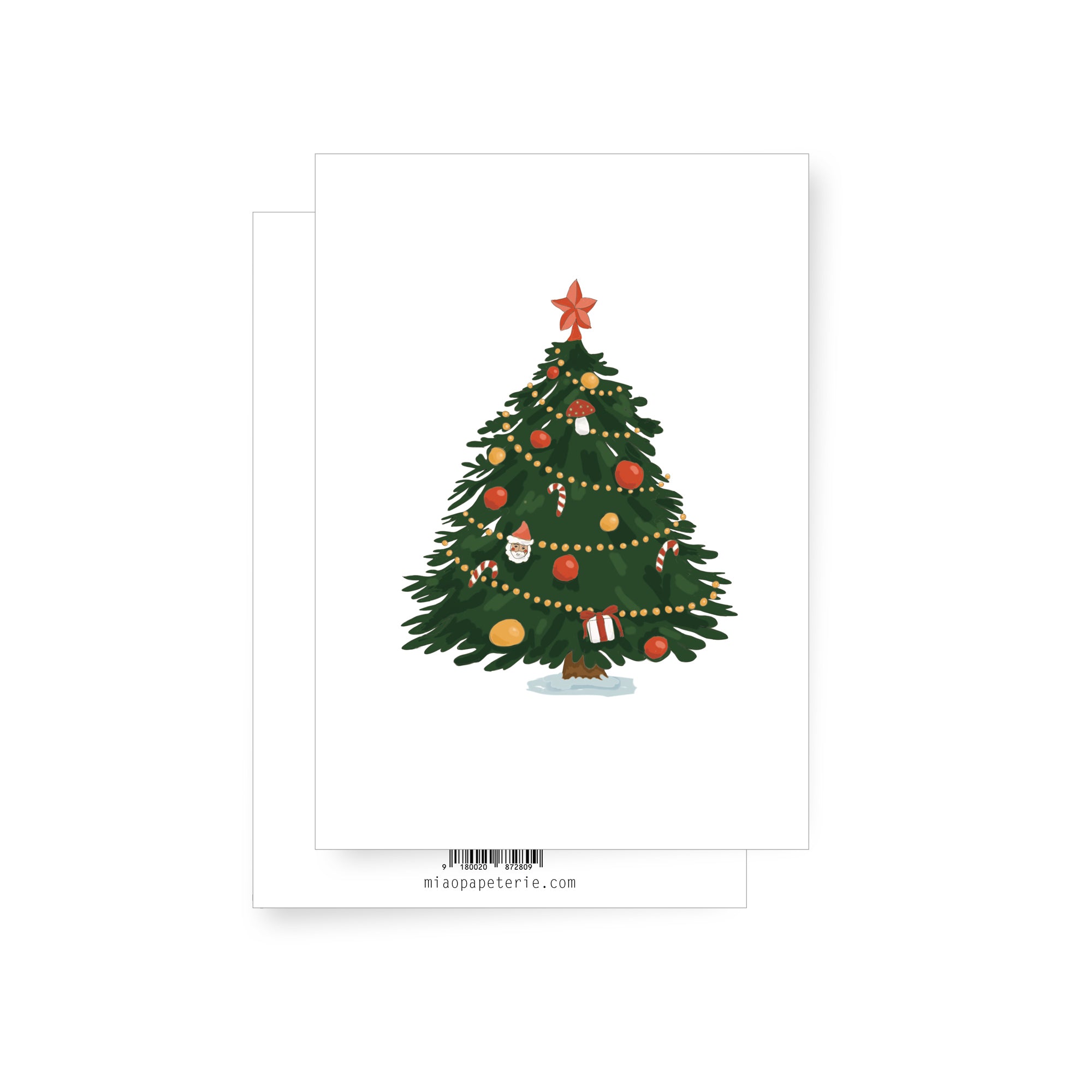 Weihnachtsbaum | Klappkarte