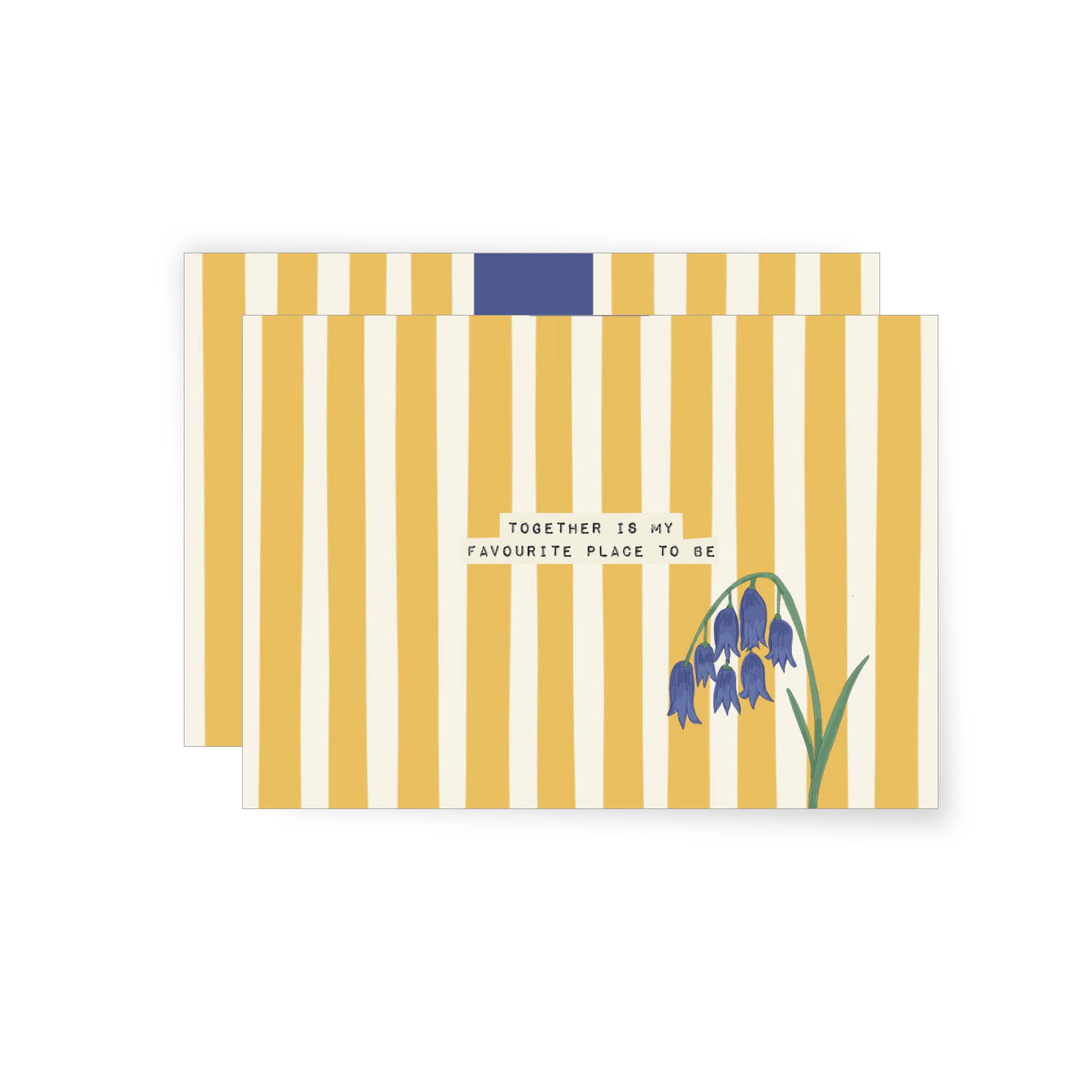 Together | Klappkarte