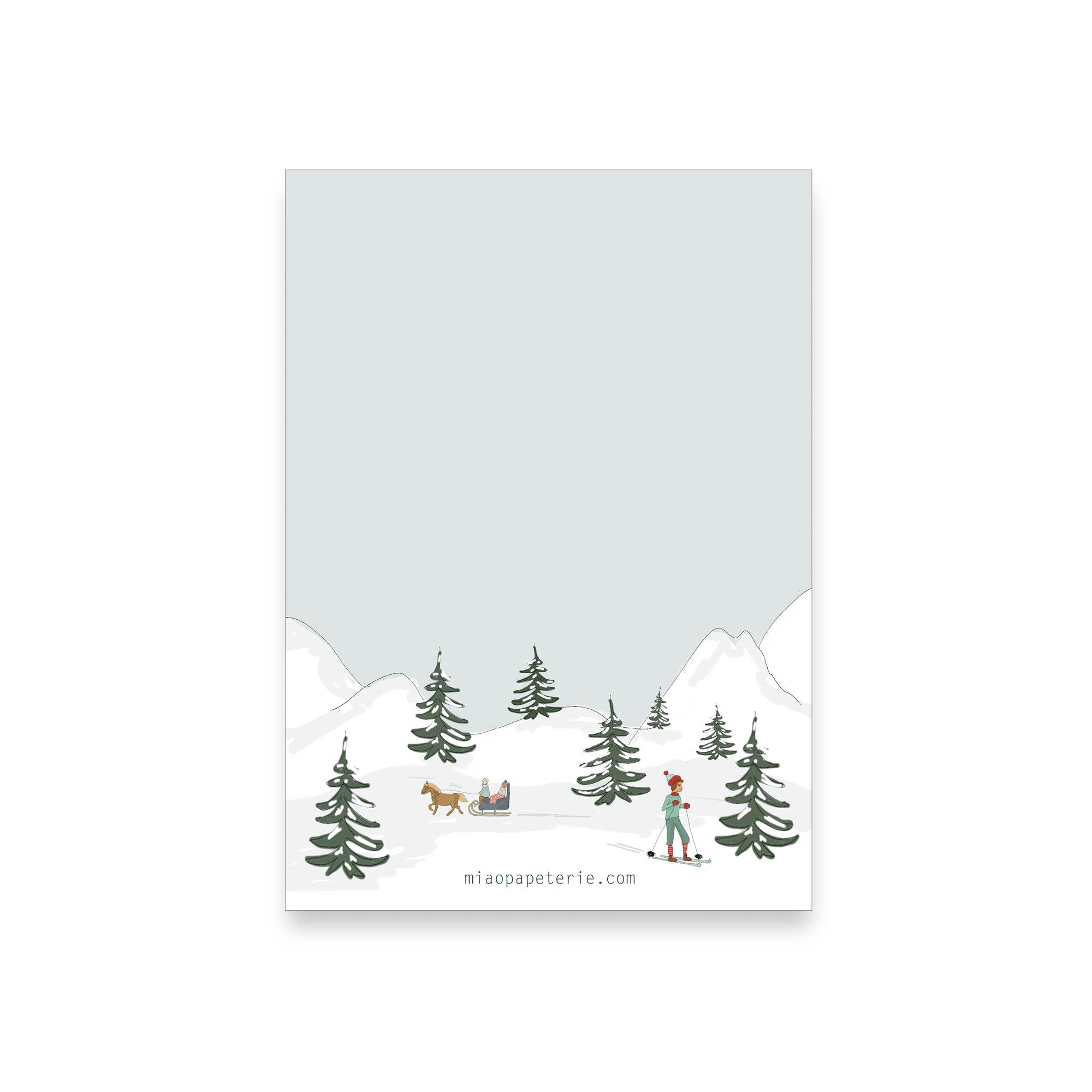 Winter | Notizblock