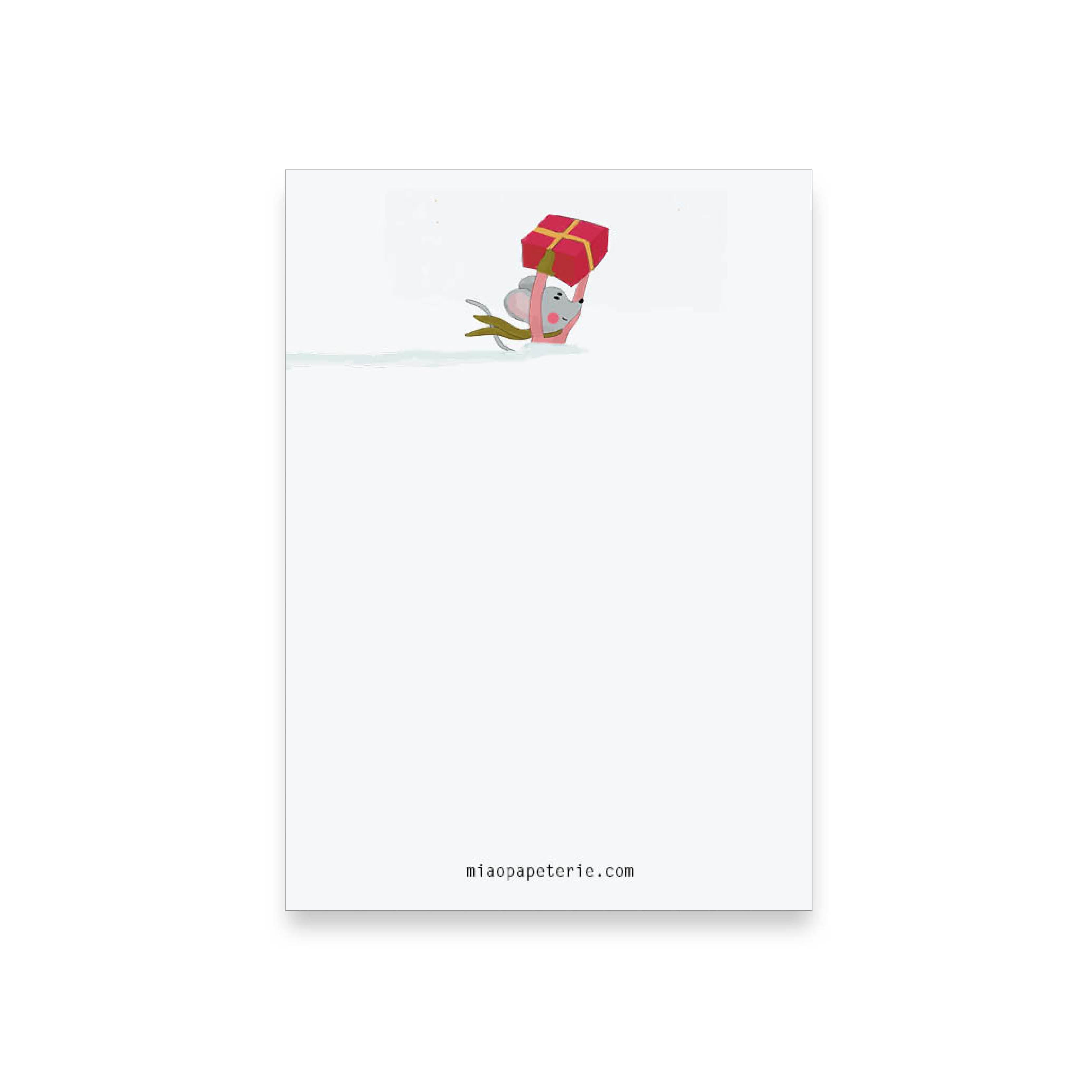 Xmas Maus | Notizblock