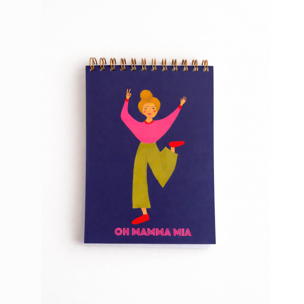 Mamma Mia | Notebook with Spiral