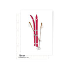 Ski | Postkarte