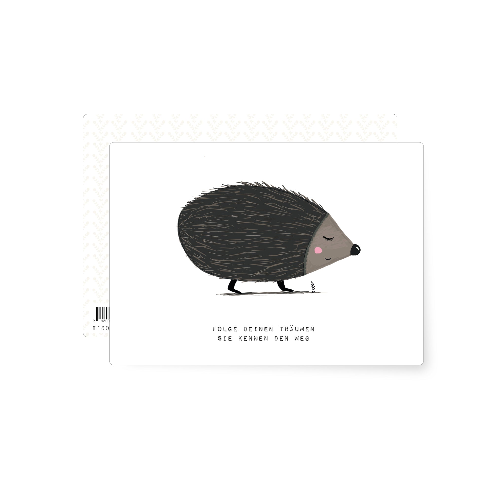 Igel | Postkarte