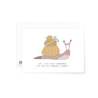 Schnecke | Postkarte
