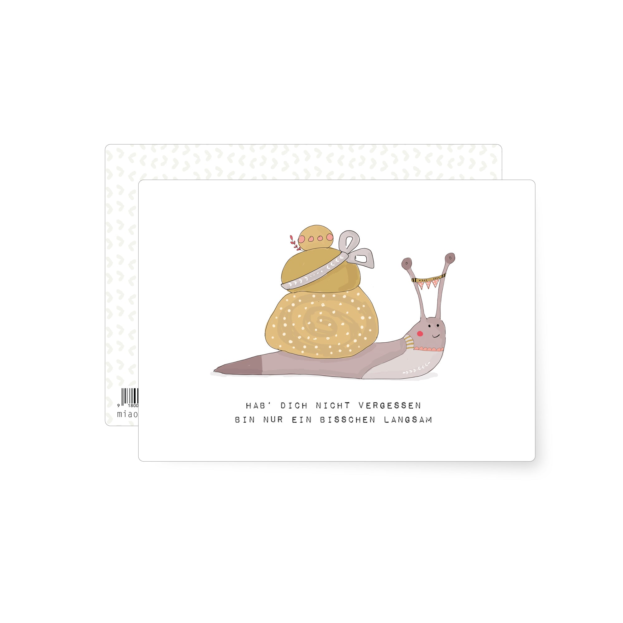 Schnecke | Postkarte