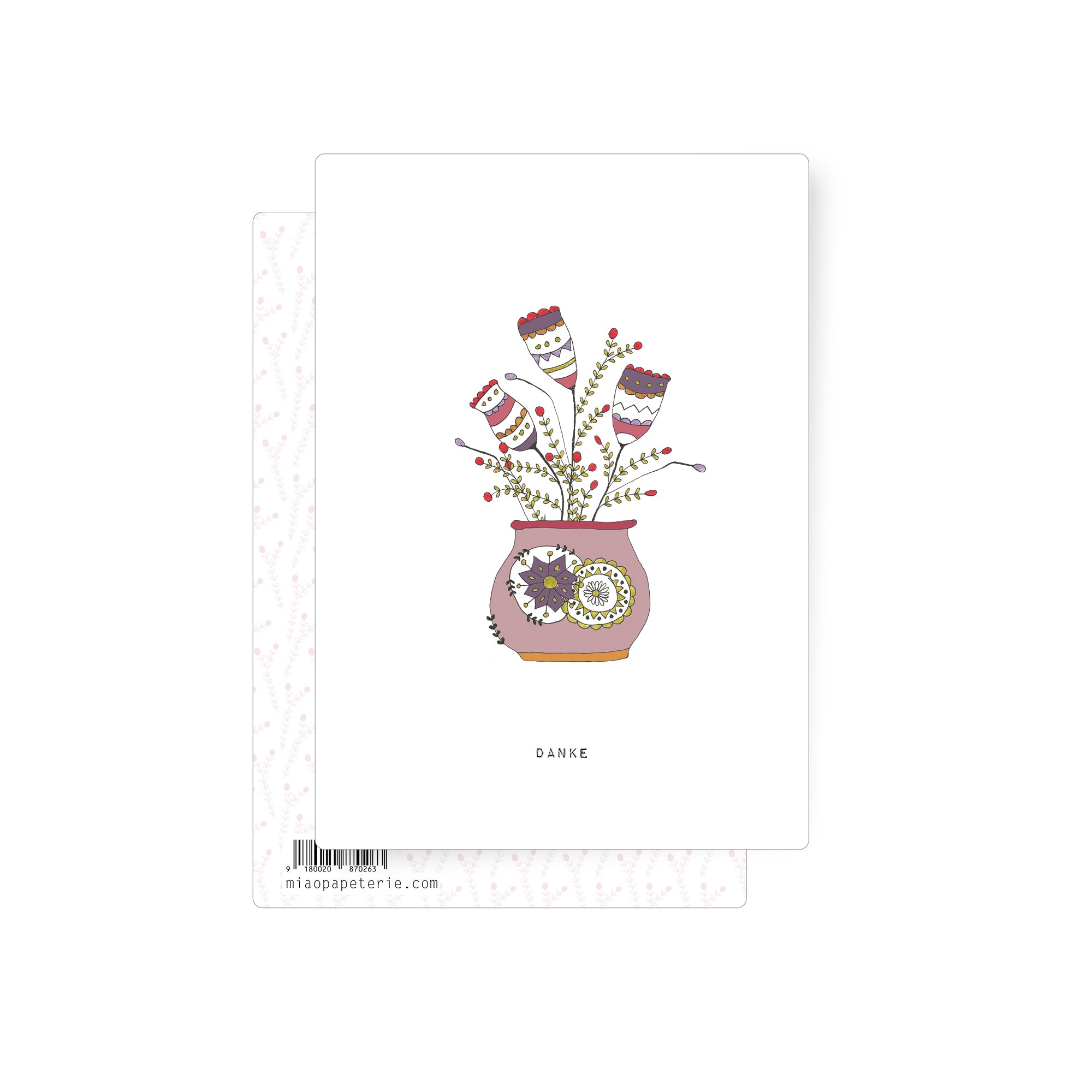 Blumentopf | Postkarte