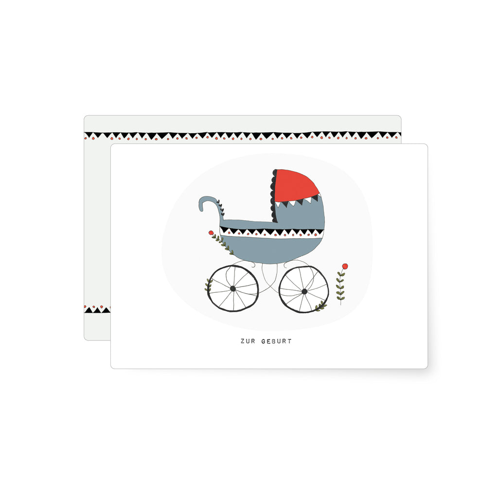 Kinderwagen | Postkarte