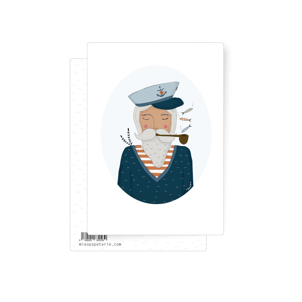 Käptn | Postkarte