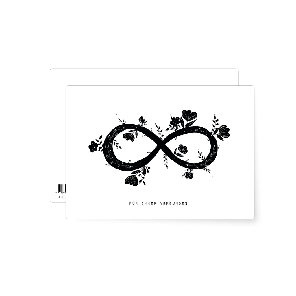 Unendlich | Postkarte