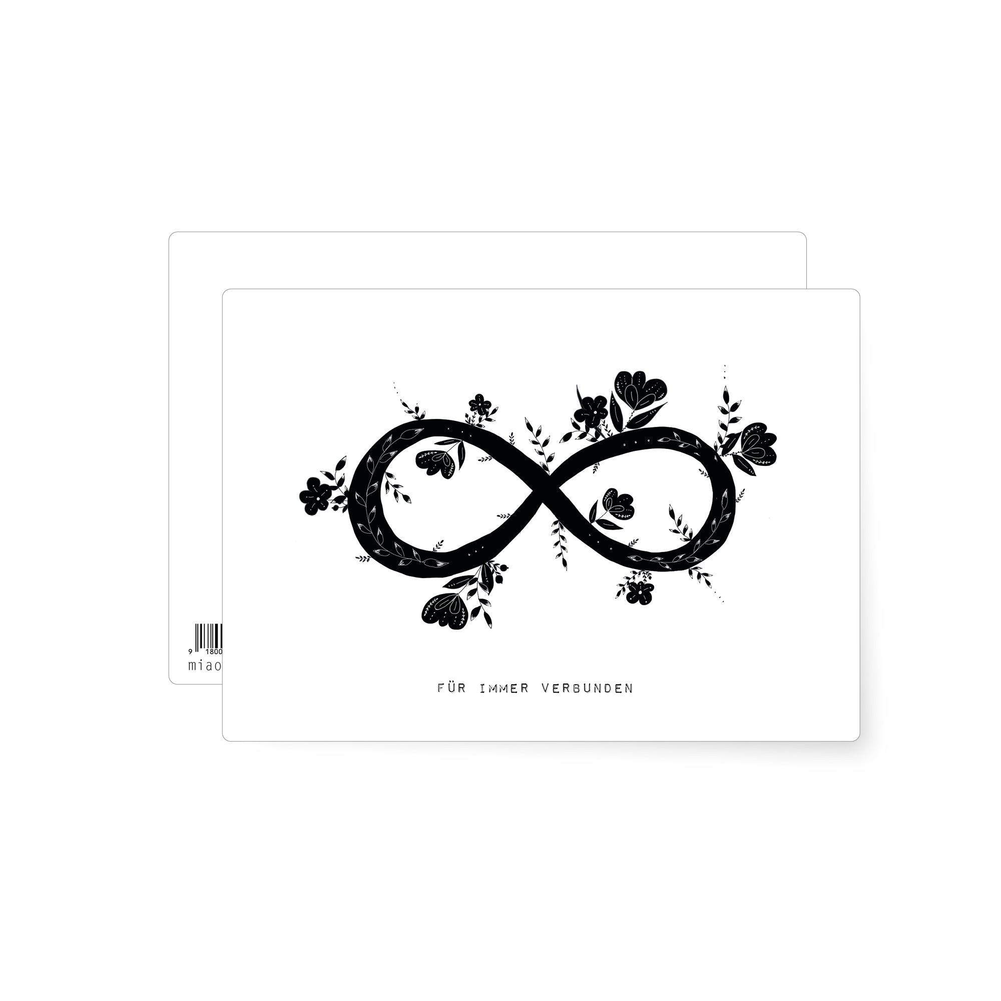 Unendlich | Postkarte