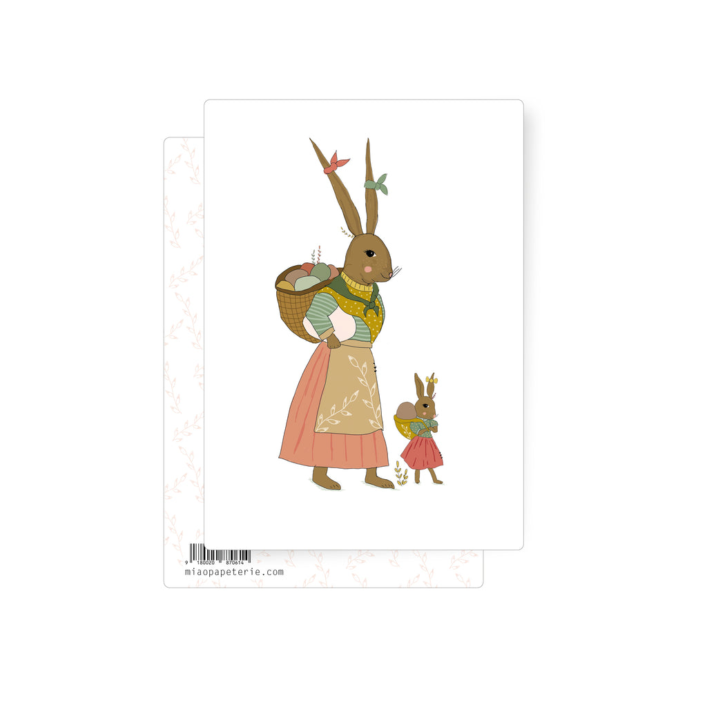 Hasen | Postkarte