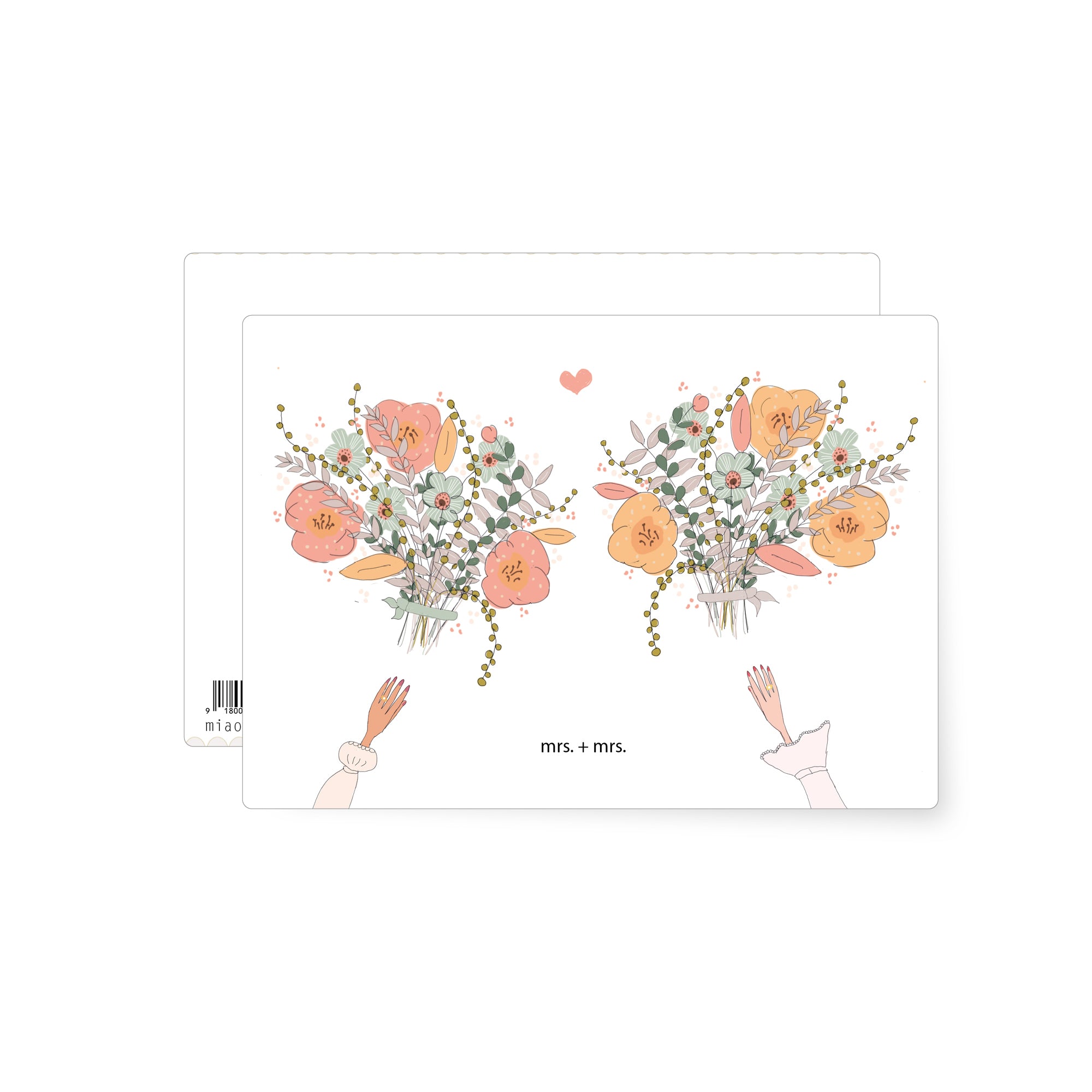 Mrs | Postkarte