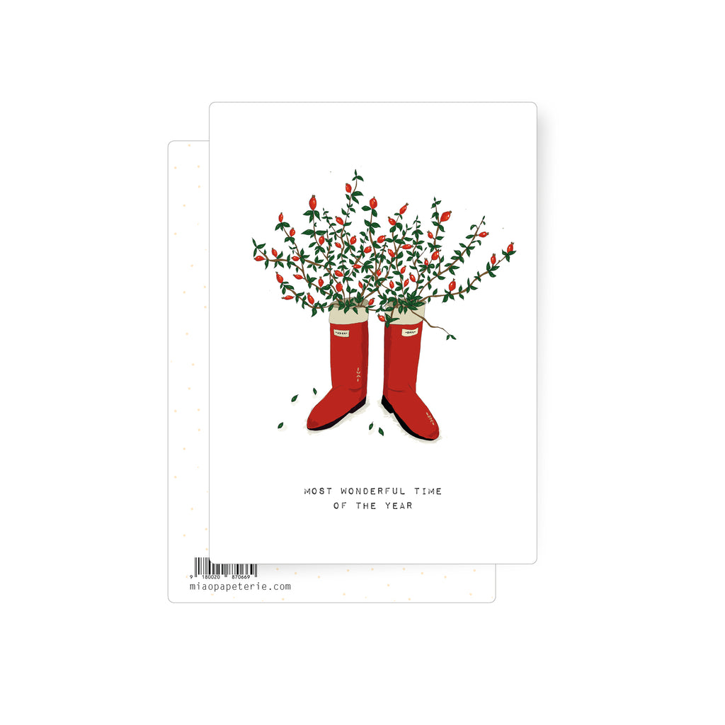 Stiefel | Postkarte