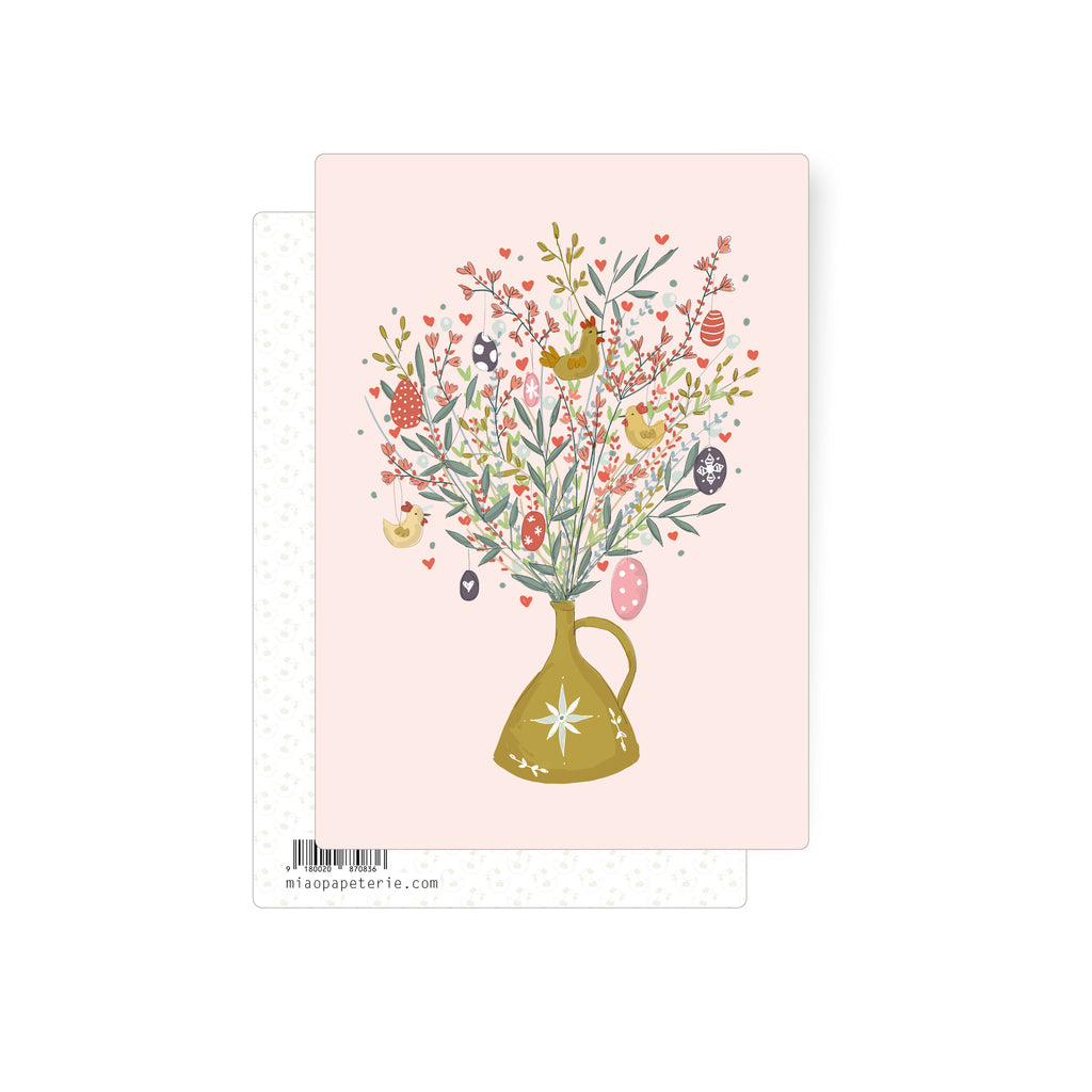 Osterstrauch | Postkarte