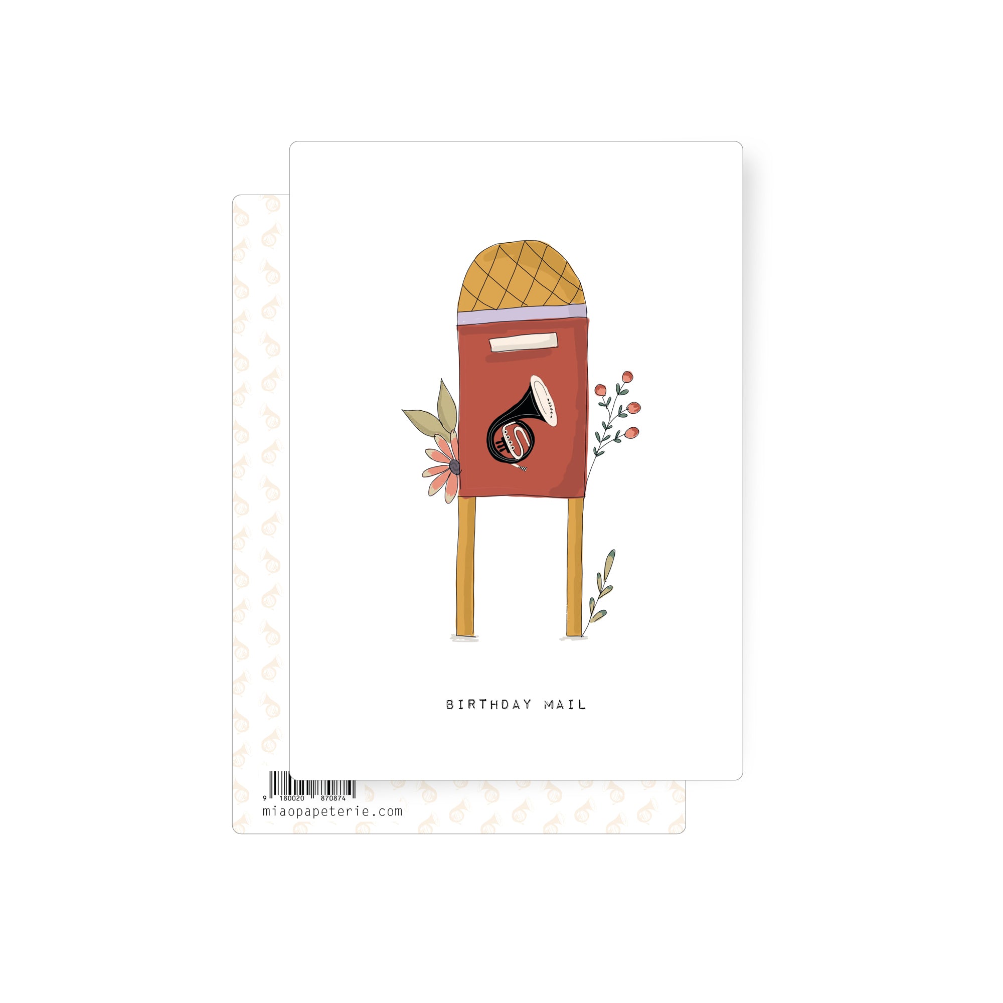 Geburtstagspost | Postkarte
