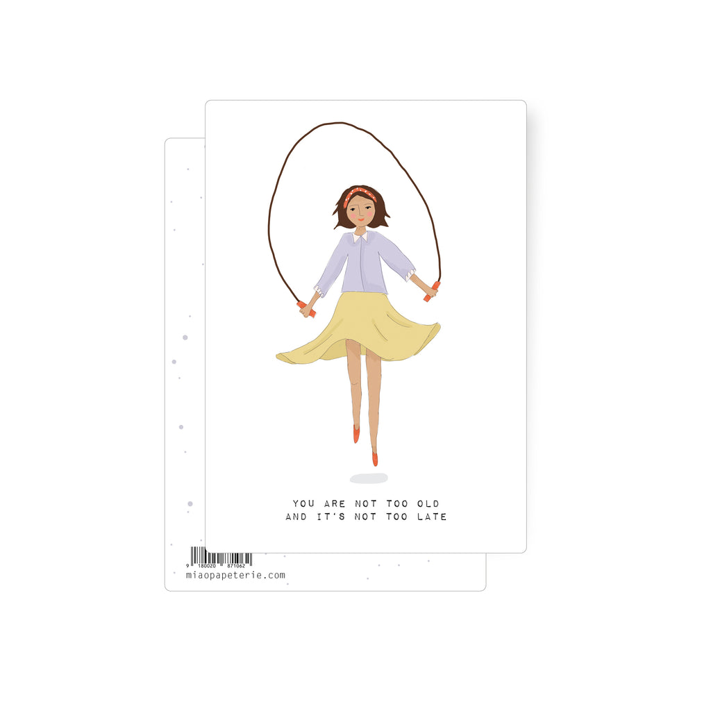 Jump | Postkarte