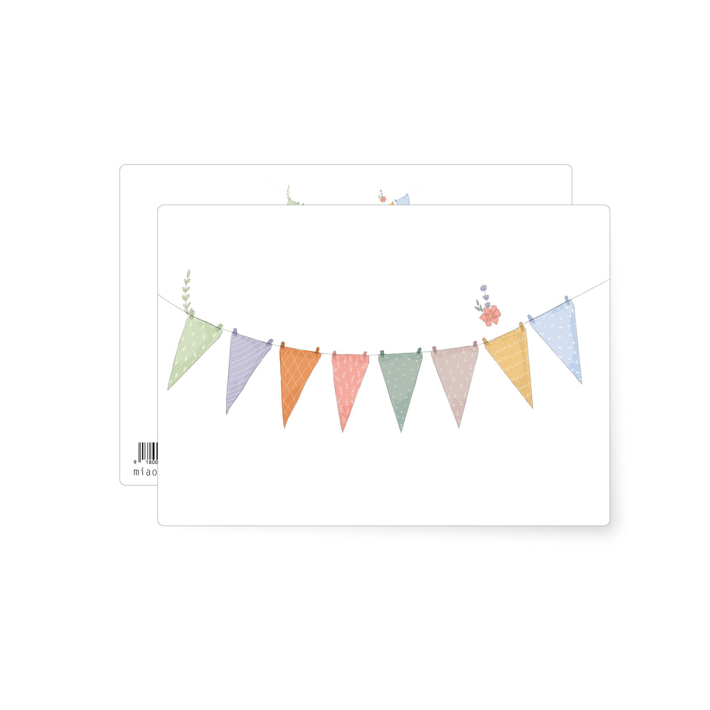 Wimpel | Postkarte