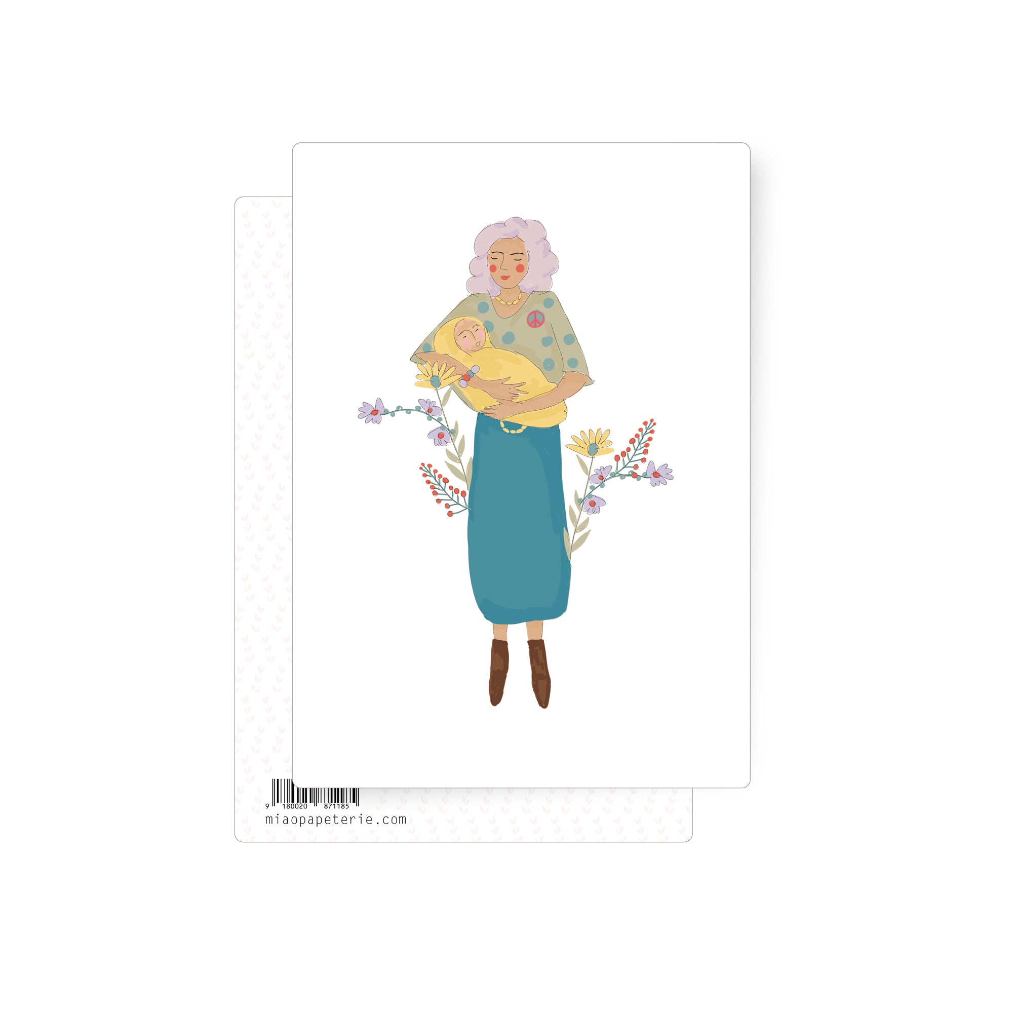 Mum | Postkarte