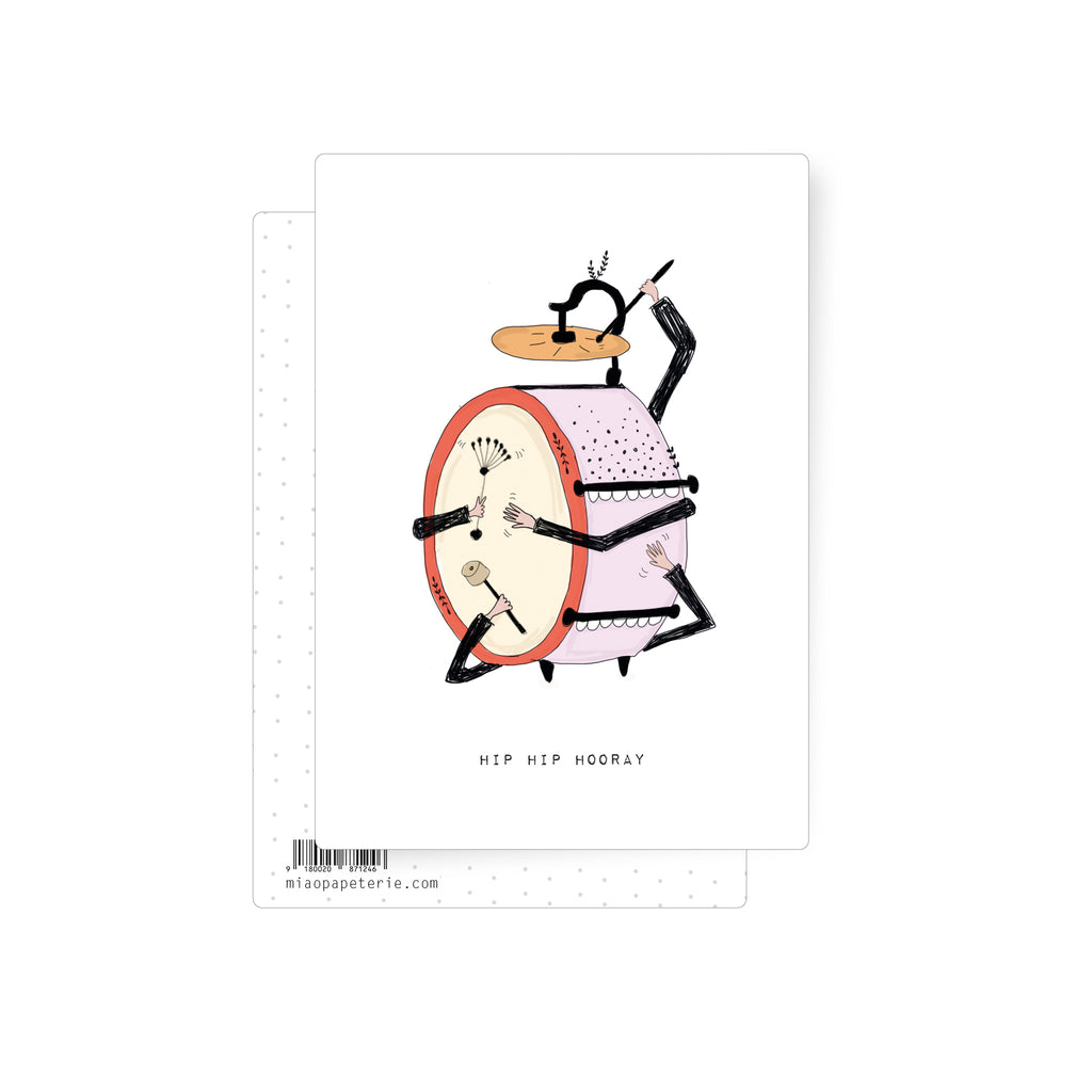 Trommel | Postkarte