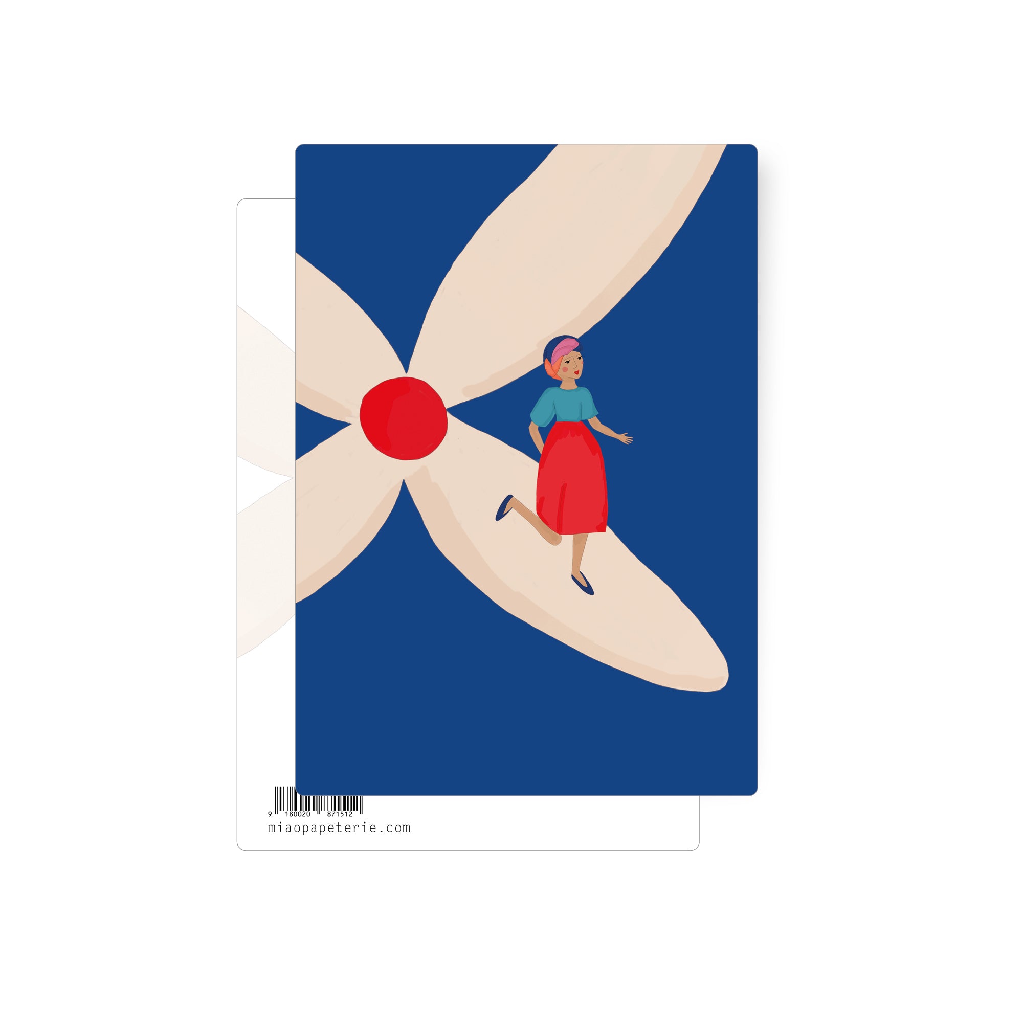 Blau | Postkarte