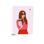 Catlady | Postkarte