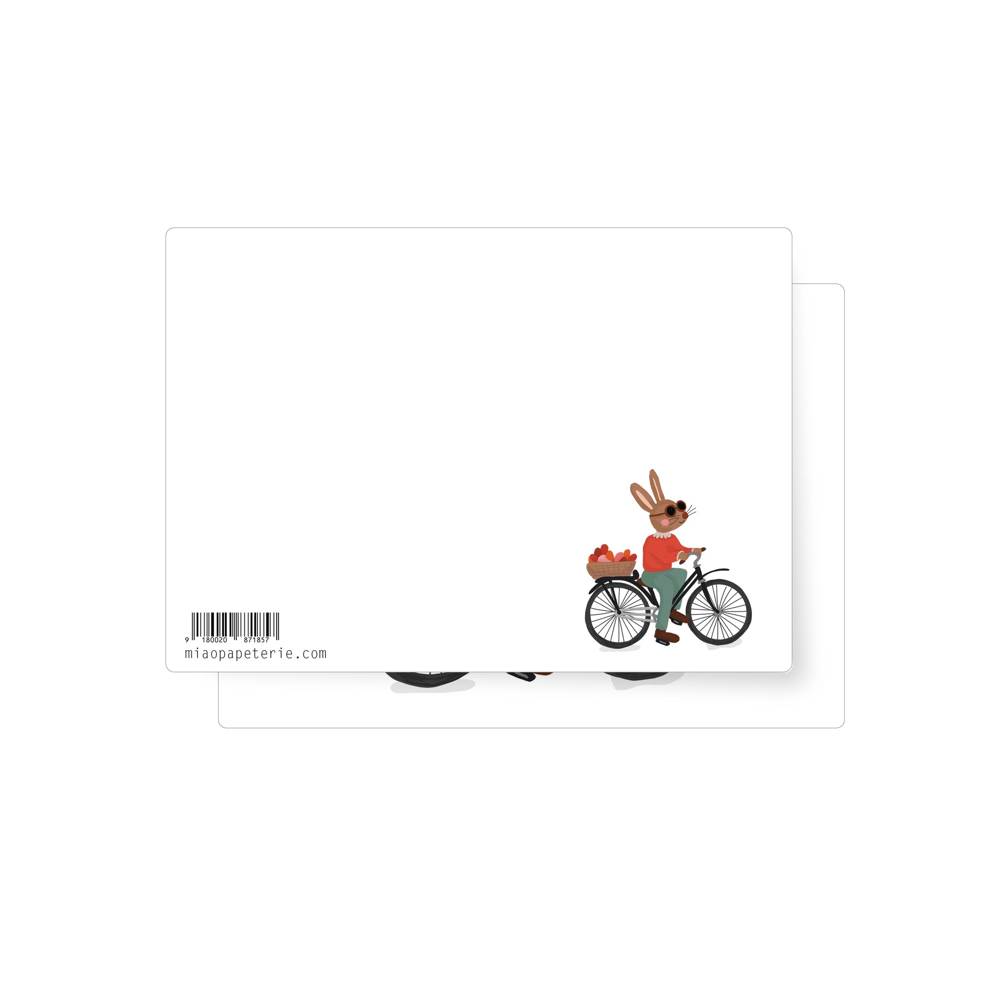 Radhase | Postkarte