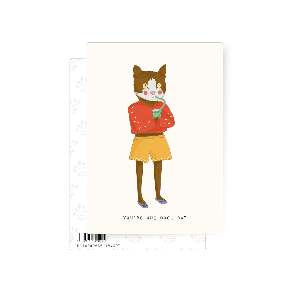 Catsummer | Postcard